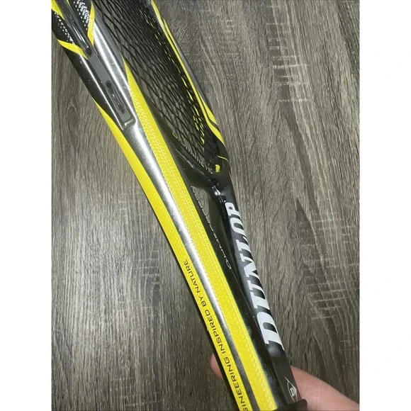 Dunlop BioMimetic 500 Tour Hm6 Carbon 100 Sq. In Tennis Racquet 4 1/2 Grip - Picture 9 of 16